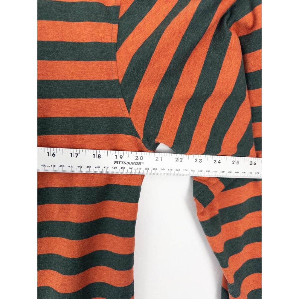 Kent & Curwen Rugby Polo Shirt Mens XL Striped Casual Cotton Long Sleeve - Picture 7 of 8